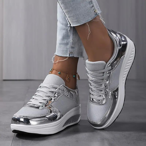 W&W Mode | Sneakers, Bequem, Schnürsenkel, Frauenschuhe, Mesh-Sneakers