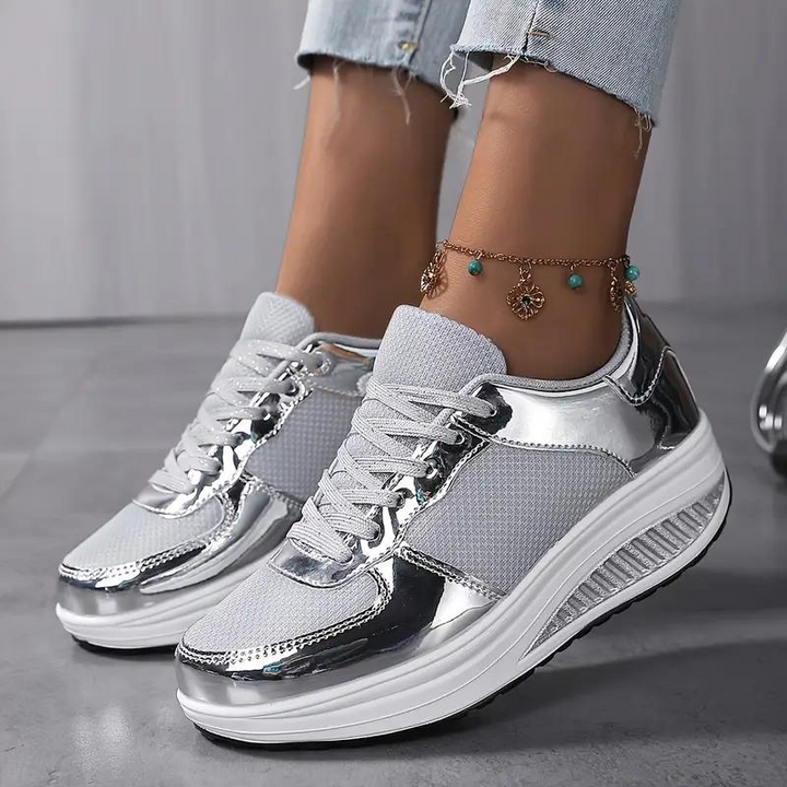W&W Mode | Sneakers, Bequem, Schnürsenkel, Frauenschuhe, Mesh-Sneakers