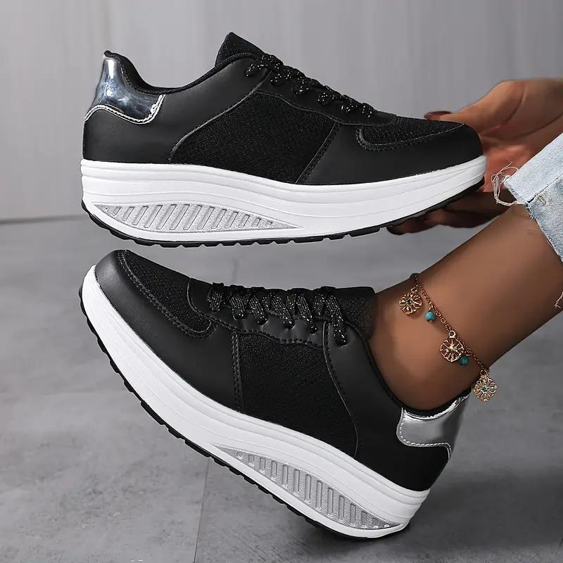 W&W Mode | Sneakers, Bequem, Schnürsenkel, Frauenschuhe, Mesh-Sneakers