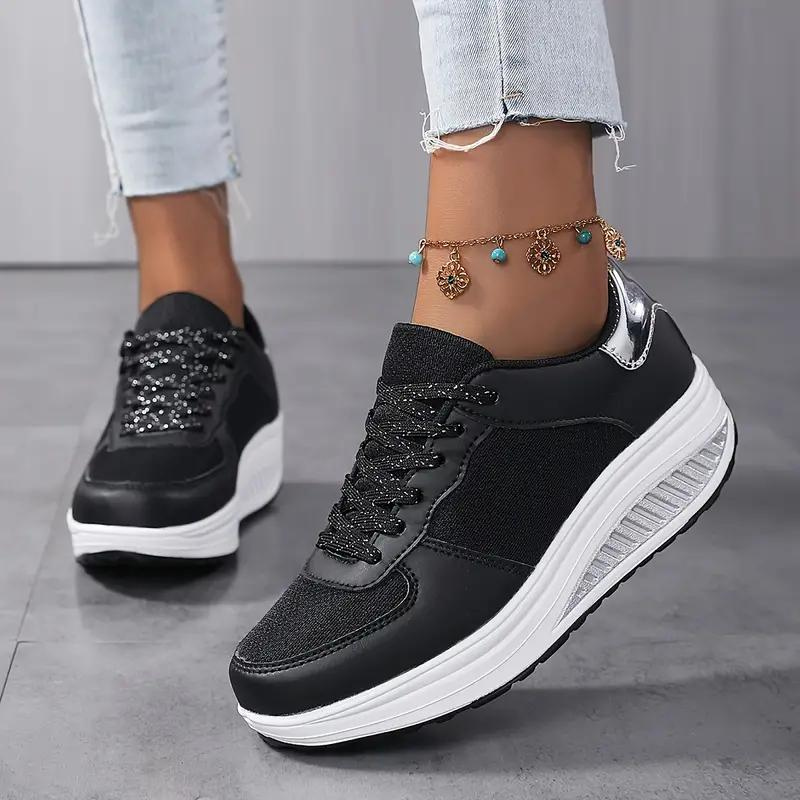 W&W Mode | Sneakers, Bequem, Schnürsenkel, Frauenschuhe, Mesh-Sneakers