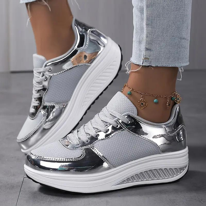 W&W Mode | Sneakers, Bequem, Schnürsenkel, Frauenschuhe, Mesh-Sneakers
