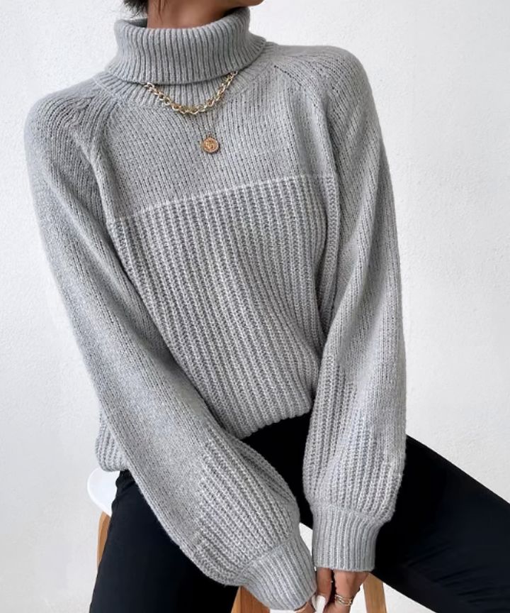 W&W Mode | Lässiger Winter Rollkragenpullover für Frauen