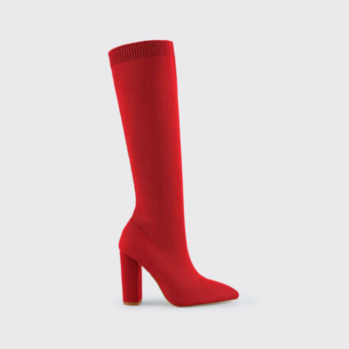 W&W Mode - Knielange Sockenstiefel