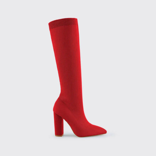 W&W Mode - Knielange Sockenstiefel