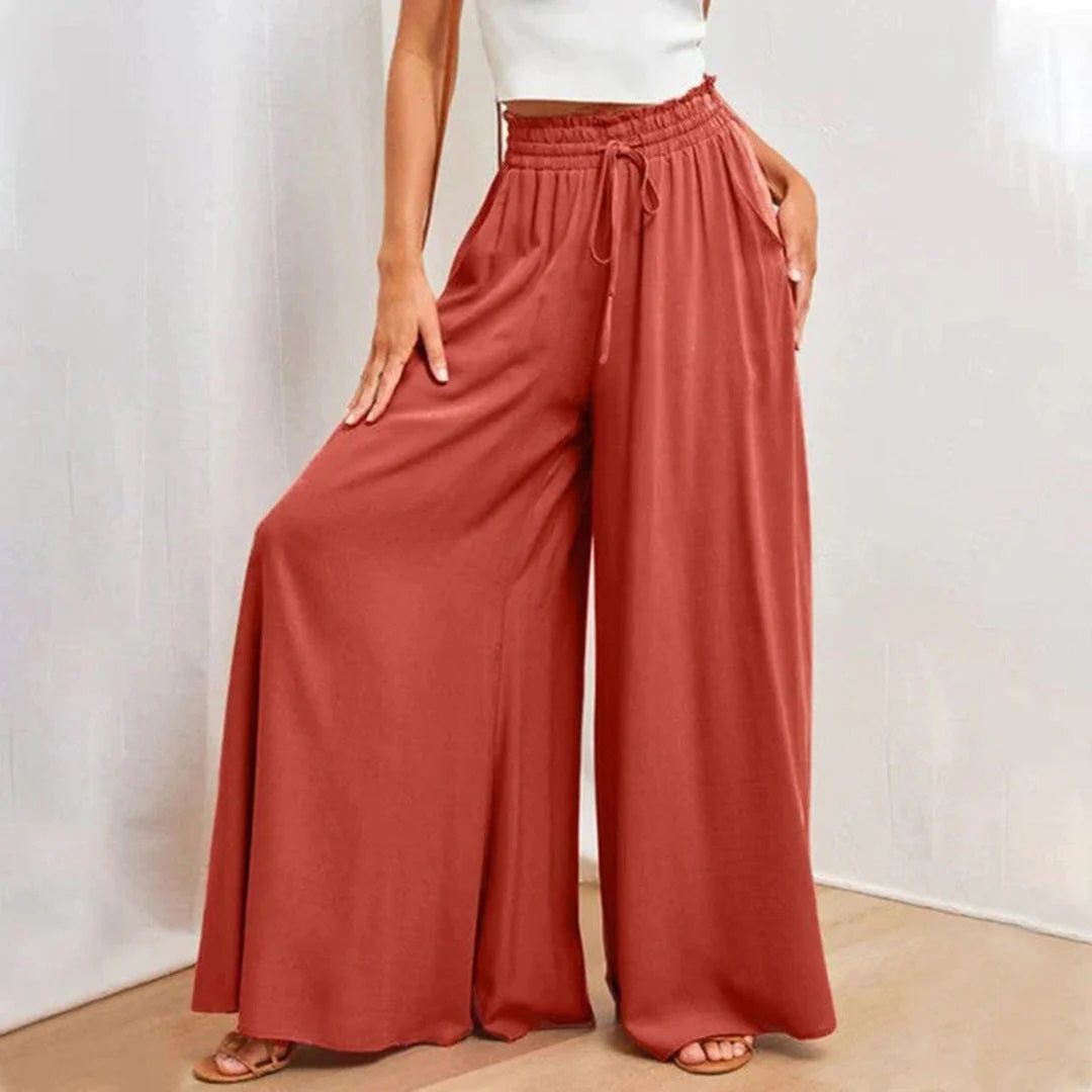 W&W Mode | Elegante Damenhose mit fließendem Stoff