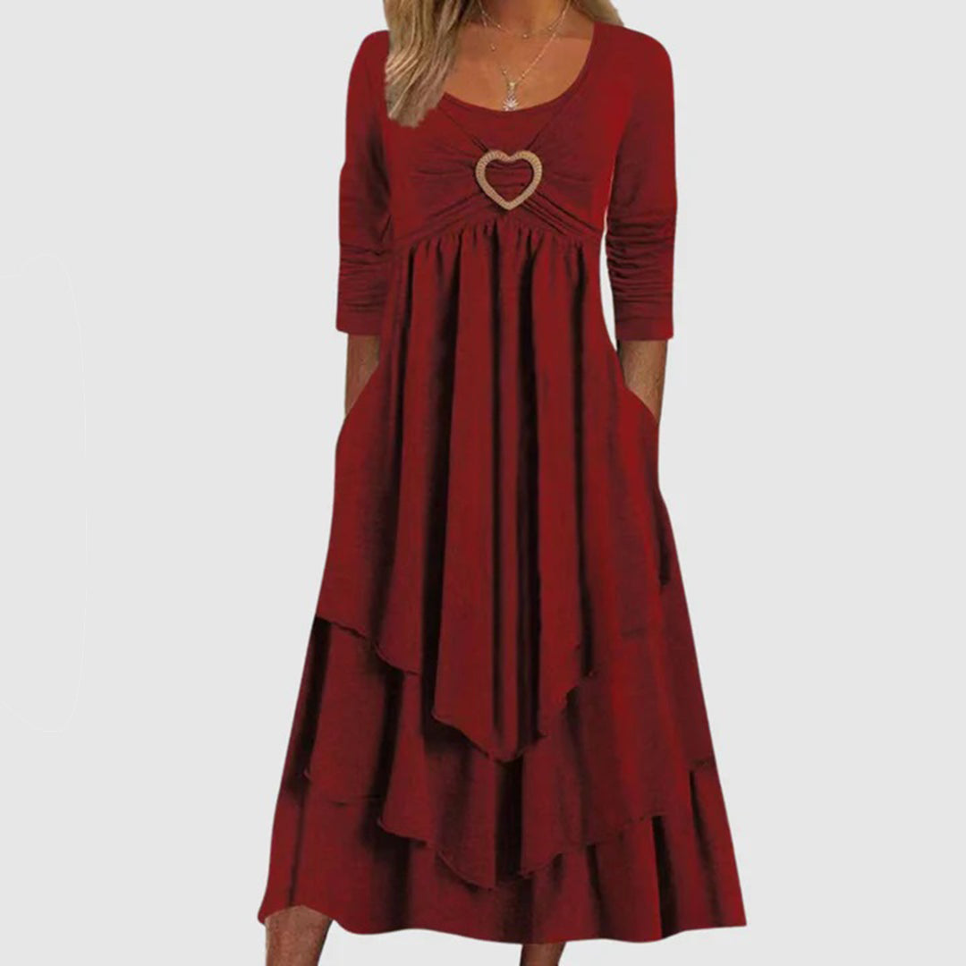 W&W Mode - Lässiges langes Kleid
