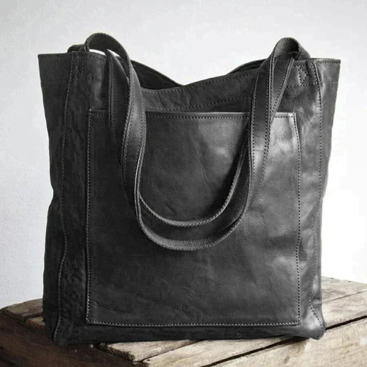 W&W Mode | Damenmode Weiche PU-Ledertasche mit großer Kapazität