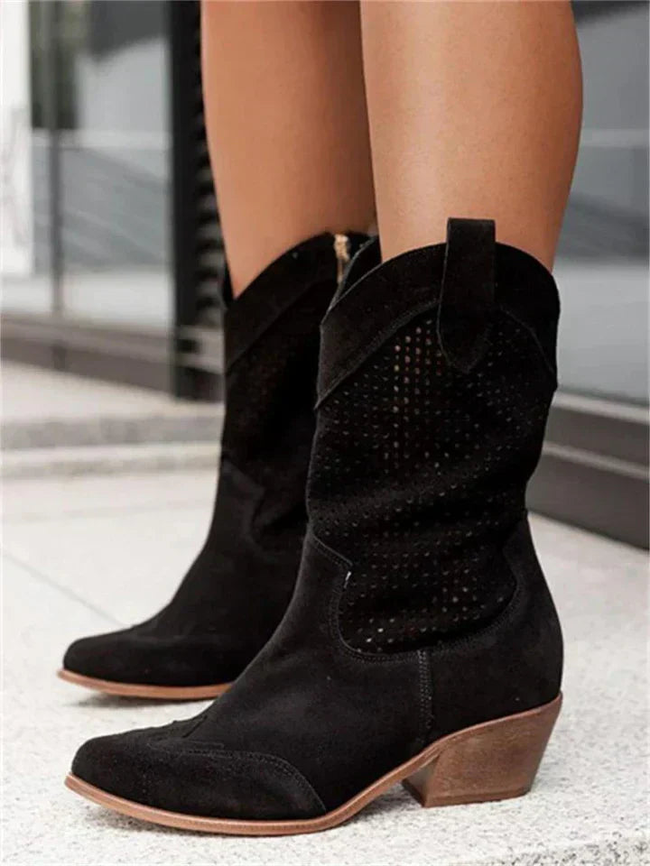 W&W Mode | Modische und Mühelos Overall-Stiefel
