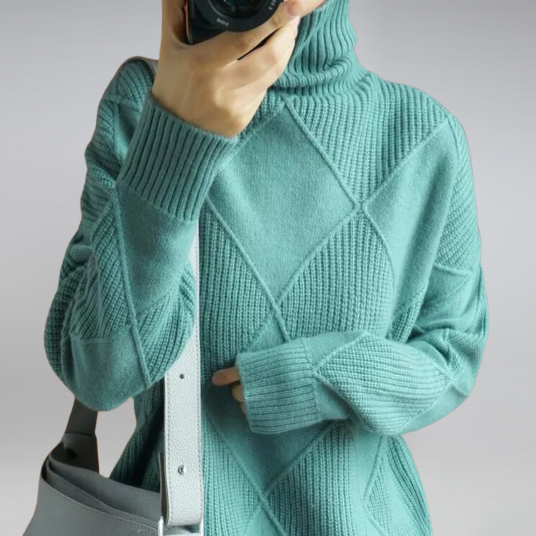 W&W Mode | lockere Passform Pullover Strickpullover Damen Strickwaren