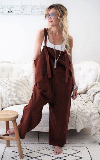 Damen-Latzhose mit vielseitigem Schnitt