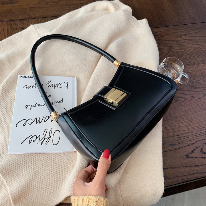 W&W Mode | Stilvolle Schultertasche für Damen - Designer-Handtasche mit Reißverschluss