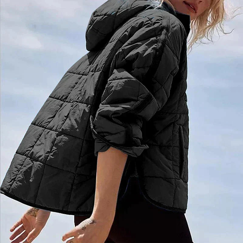 Damen-Freizeitjacke aus wasserdichtem Material