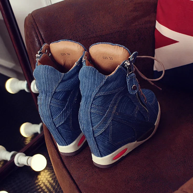 W&W Mode | Keine Eile Wedges Sneaker