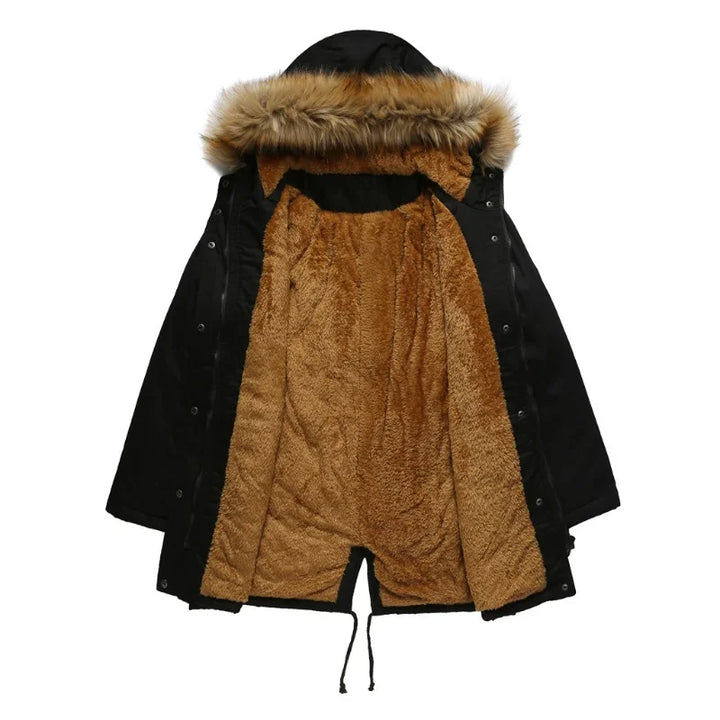W&W Mode - Lange Parka mit Pelz