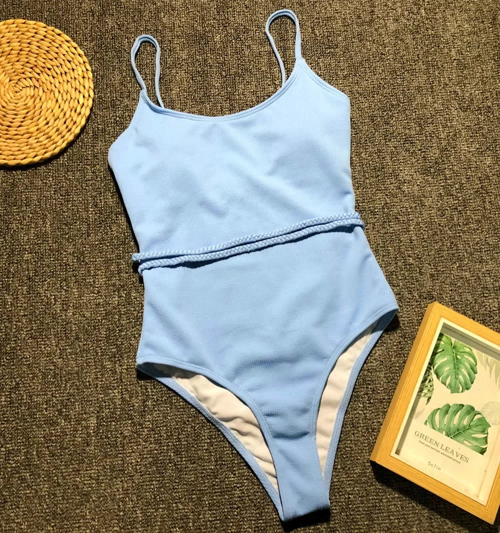 W&W Mode De Bain-Badeanzug mit Taillenbund
