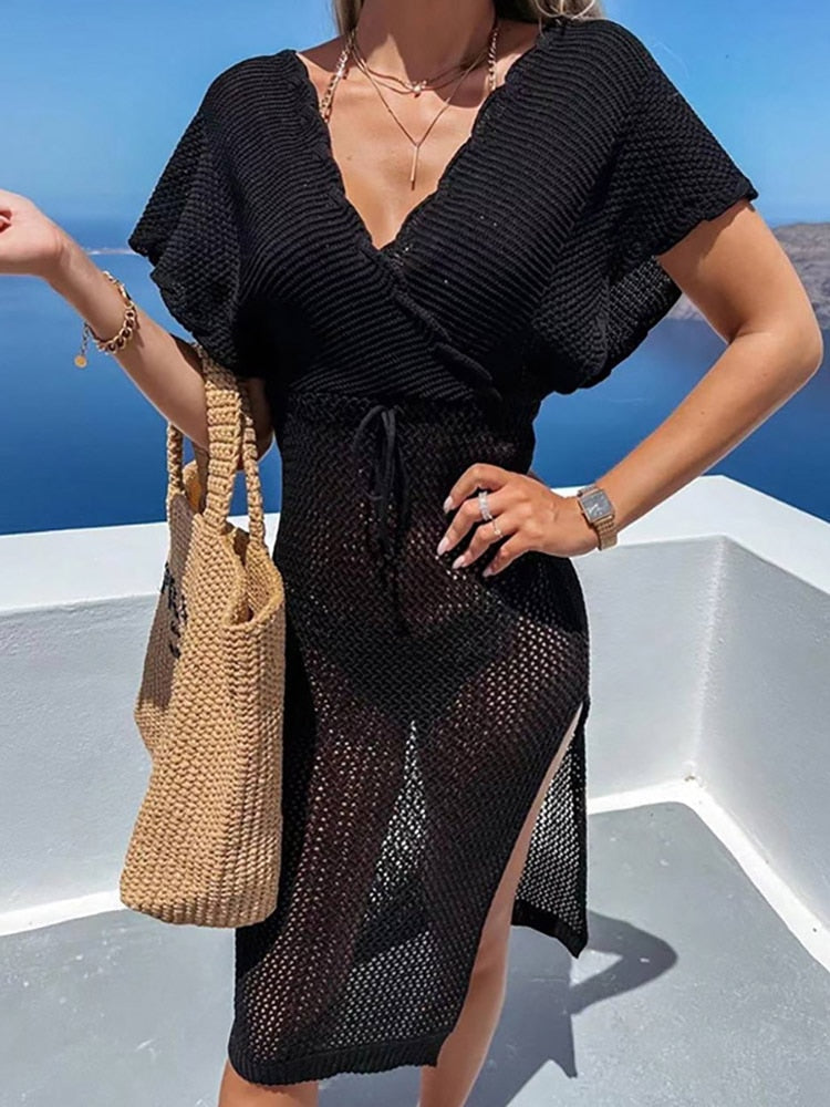 W&W Mode | Gehäkelte Cover-up Kleid