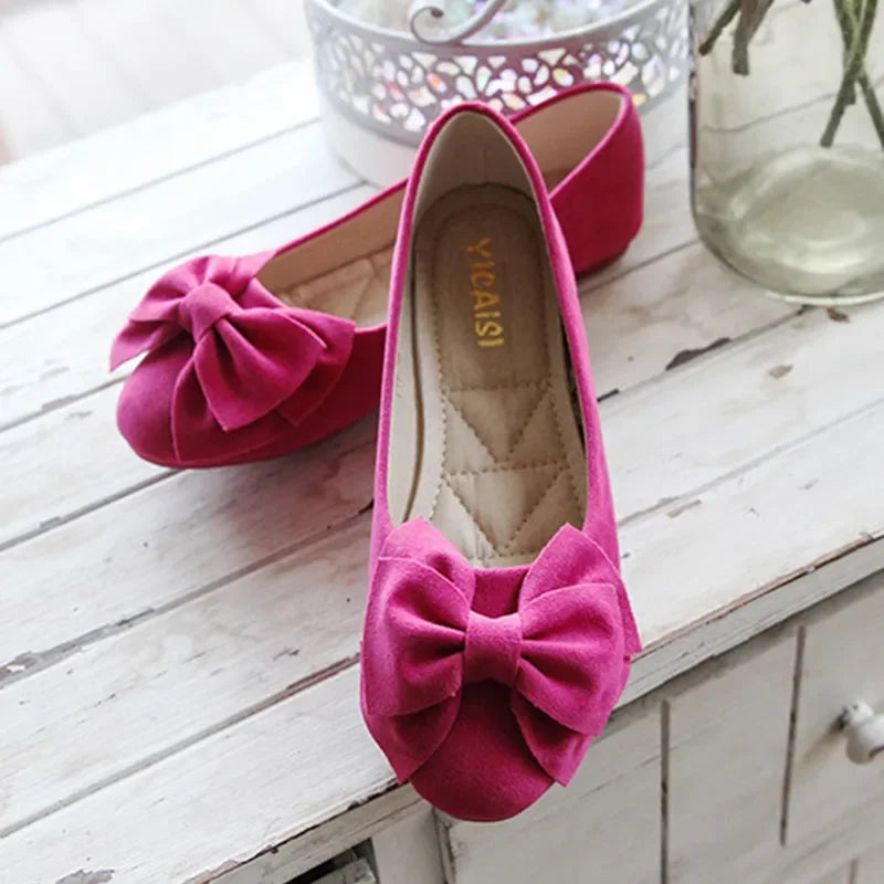 W&W Mode | Damen Komfortable & Stilvolle Freizeitslipper Mit Schleife