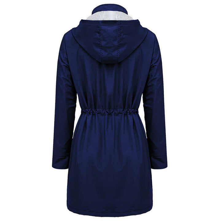 W&W Mode Wonder Hooded Waterproof Long Coat