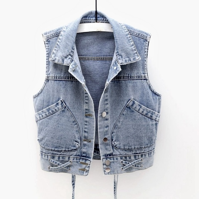 W&W Mode - Klassische Denim Jeansweste