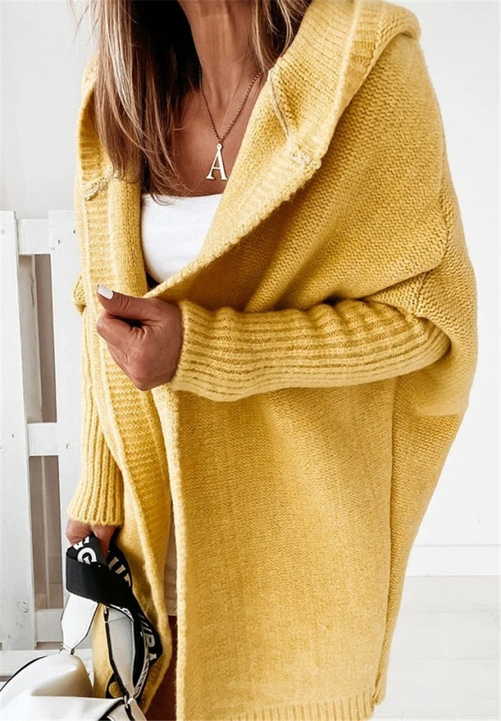W&W Mode | gestrickte Cardigan - oversized Damenpullover