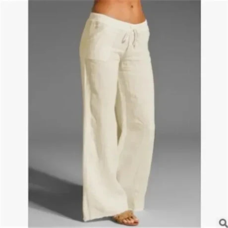 W&W Mode | Bequeme Leinenhose
