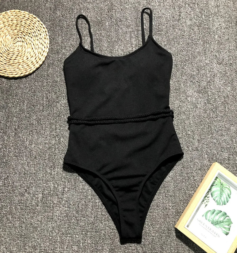 W&W Mode De Bain-Badeanzug mit Taillenbund