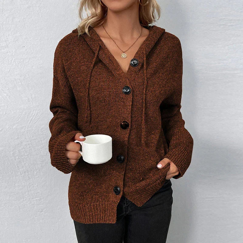 W&W Mode | Bequemer Hooded Cardigan