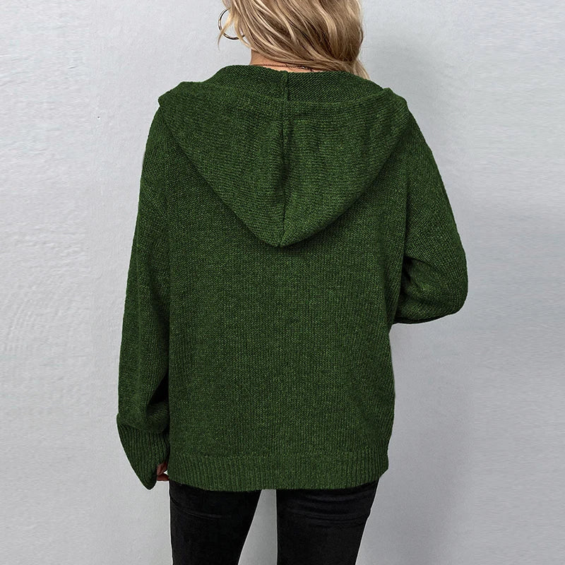 W&W Mode | Bequemer Hooded Cardigan