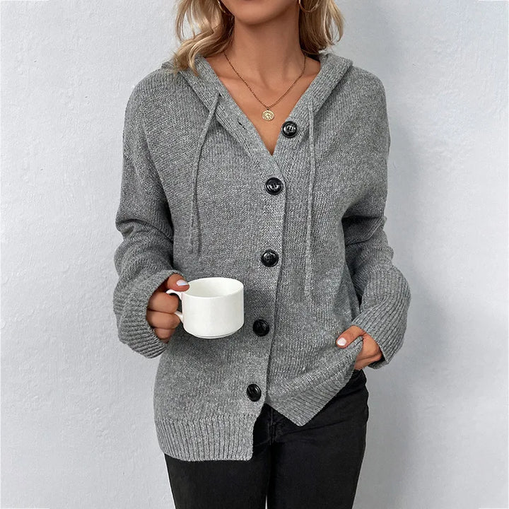 W&W Mode | Bequemer Hooded Cardigan