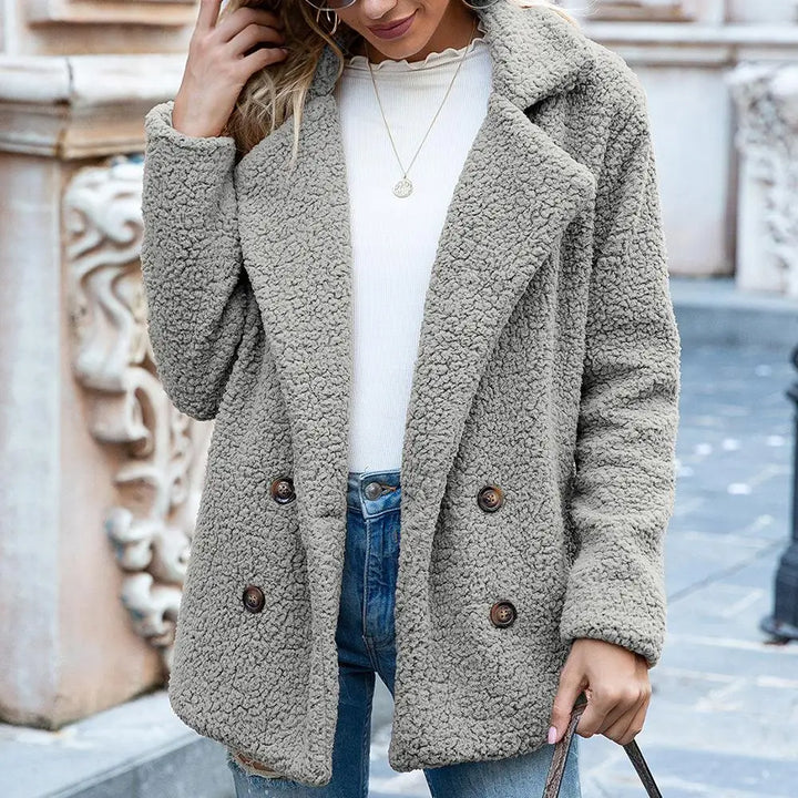 W&W Mode - Damen Sherpa Mantel
