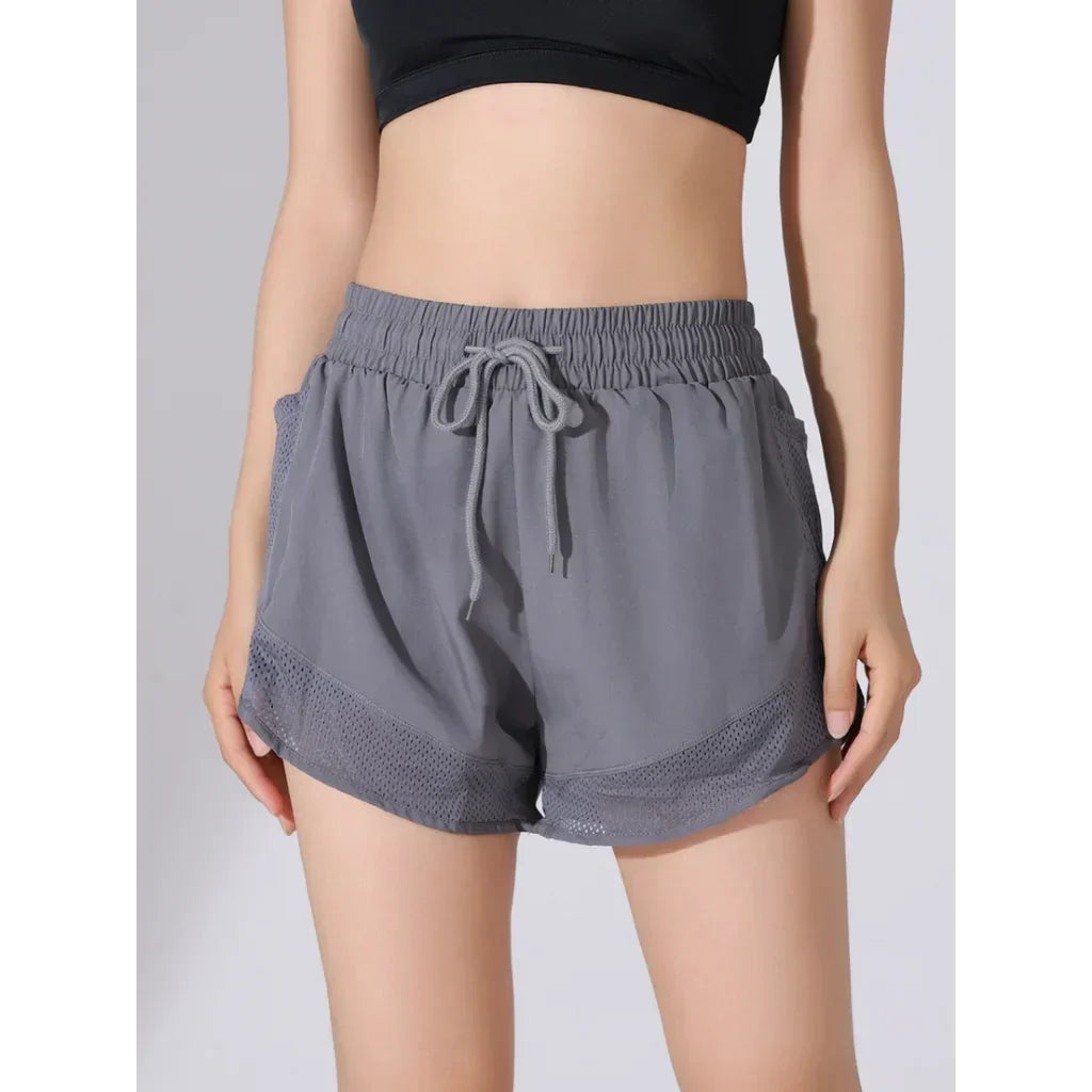 W&W Mode | Hoch Taillierte Sommer Sport Shorts Für Damen