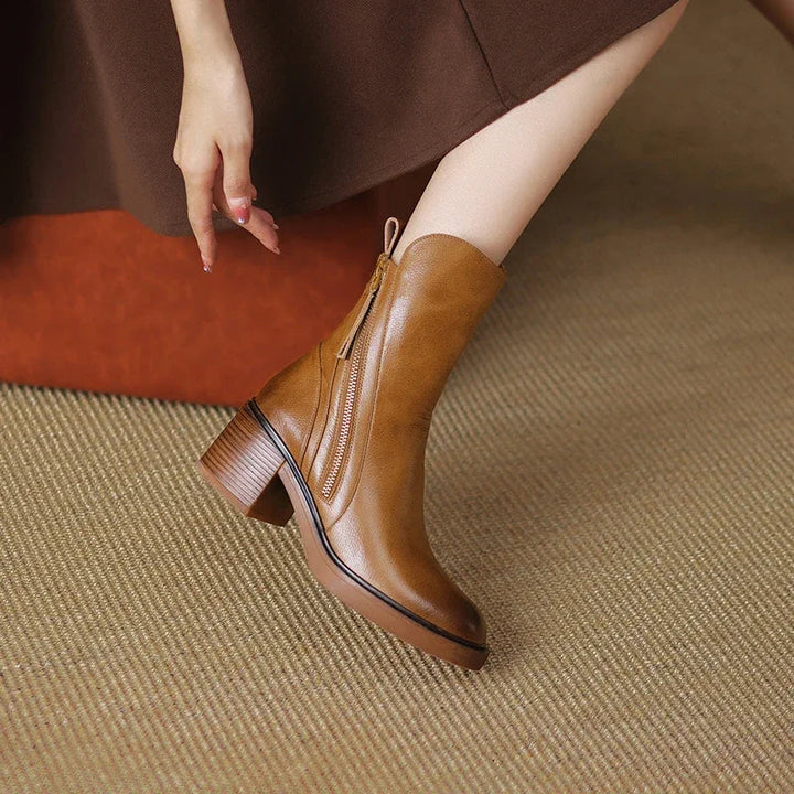 W&W Mode | Stiefeletten aus Leder