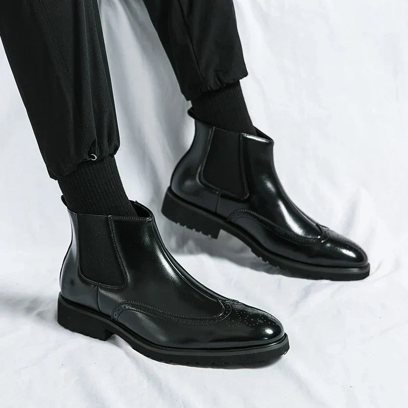 W&W Mode | Stiefel Aus Echtem Leder