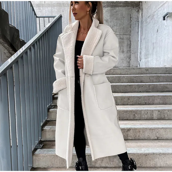 Lederjacke mit Pelz