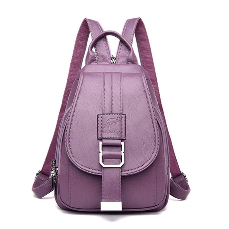 W&W Mode | Leder Rucksack Zeitlose Eleganz Und Praktische Funktionalität