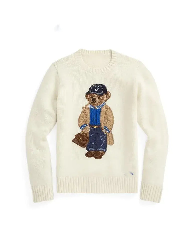 W&W Mode | Eleganter Bärenpullover
