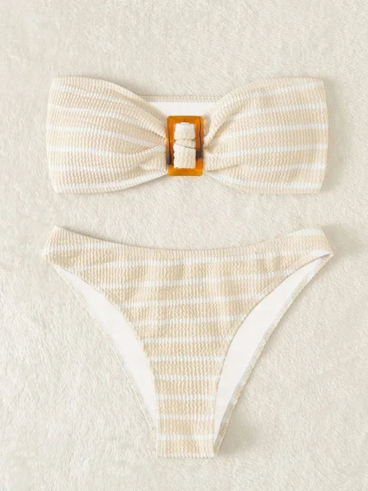 W&W Mode Bandeau-Bikini-Set