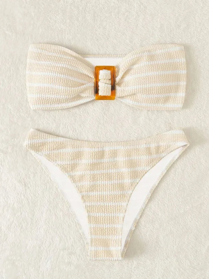 W&W Mode Bandeau-Bikini-Set