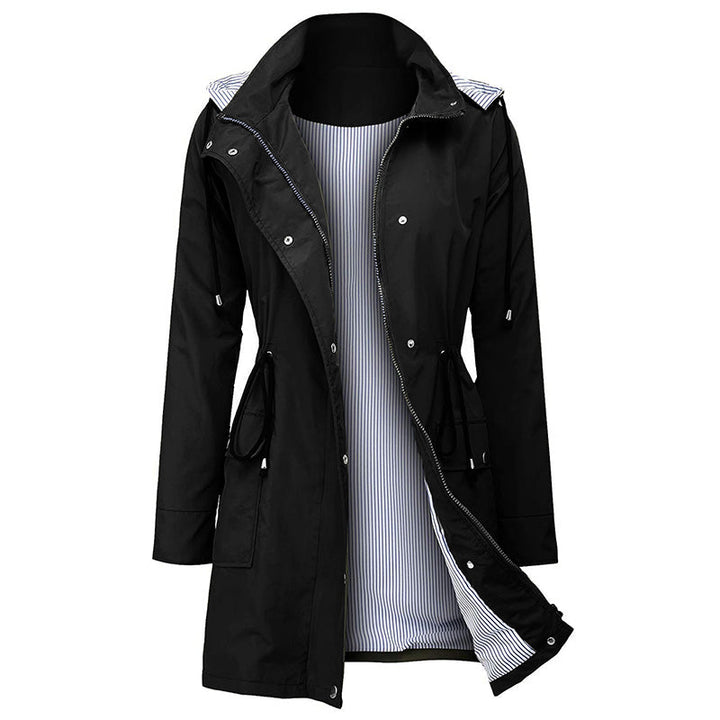 W&W Mode Wonder Hooded Waterproof Long Coat