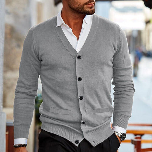 W&W Mode | Lässiger Strickjacke Für Herren