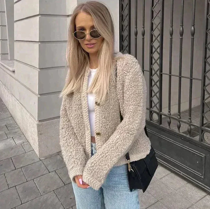W&W Mode | Teddy-Cardigan