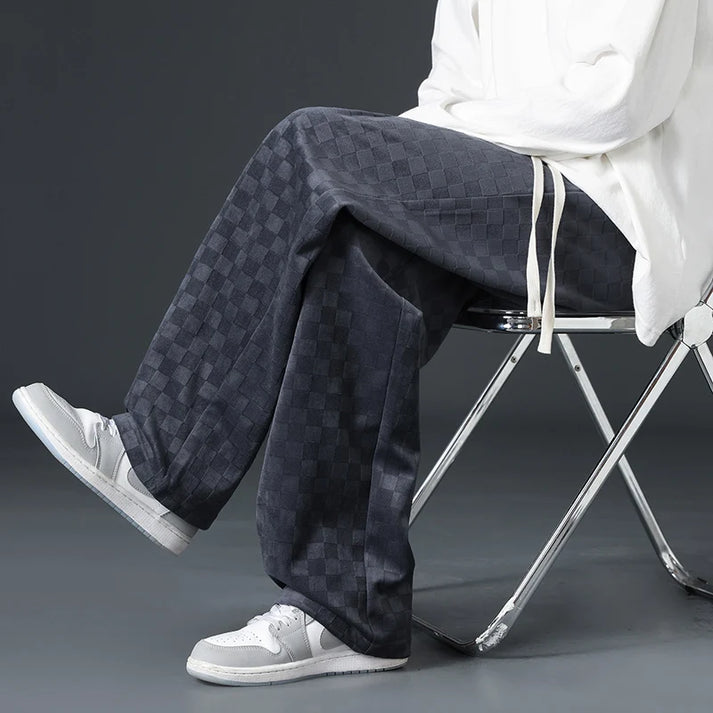 W&W Mode | Stylische Jogginghose Mit Karomuster