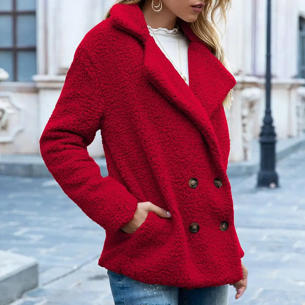 W&W Mode - Damen Sherpa Mantel