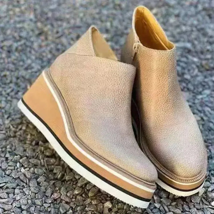 W&W Mode | Schicke Herbst Orthopädische Stiefeletten für Frauen