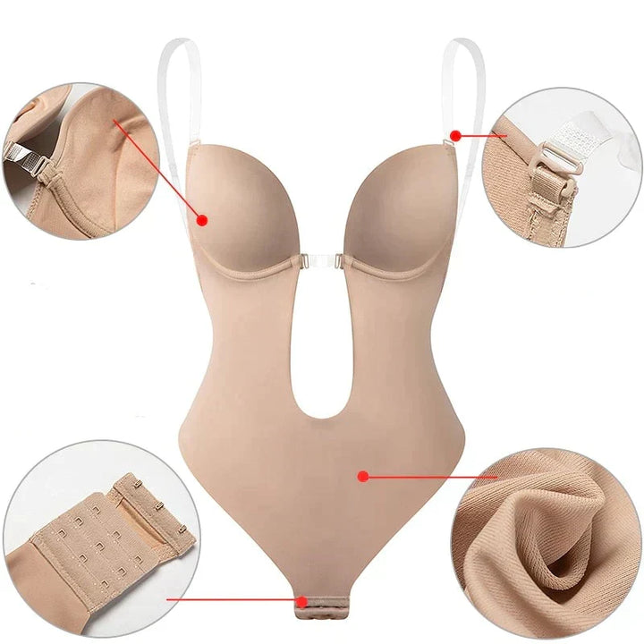 W&W Mode | Rückenfreier Bodysuit für elegante Outfits