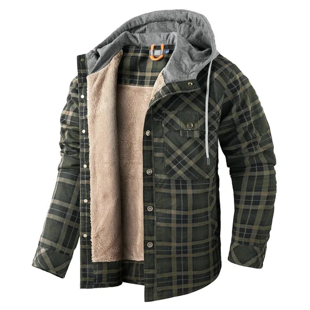 W&W Mode | Lässige Herbst Karierte Hemd Jacke für Unisex