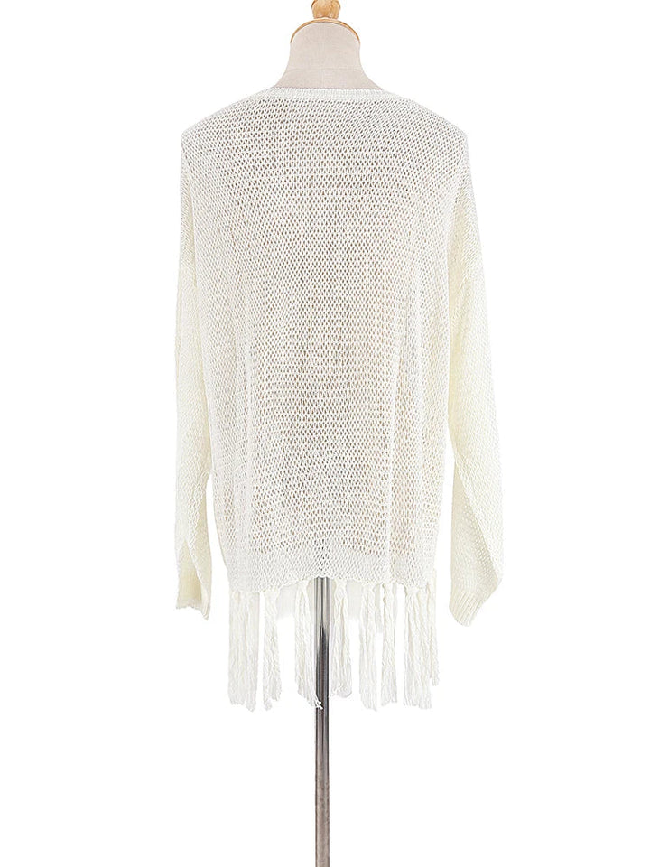 W&W Mode Boho Strick Sommerkleider