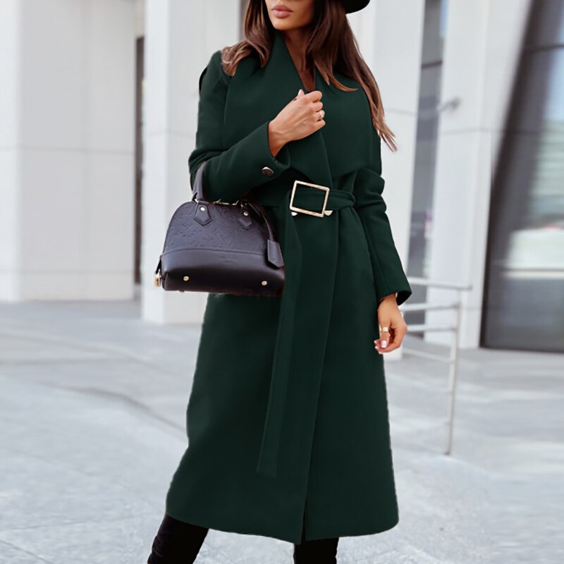 W&W Mode | Eleganter Wollmantel für Frauen