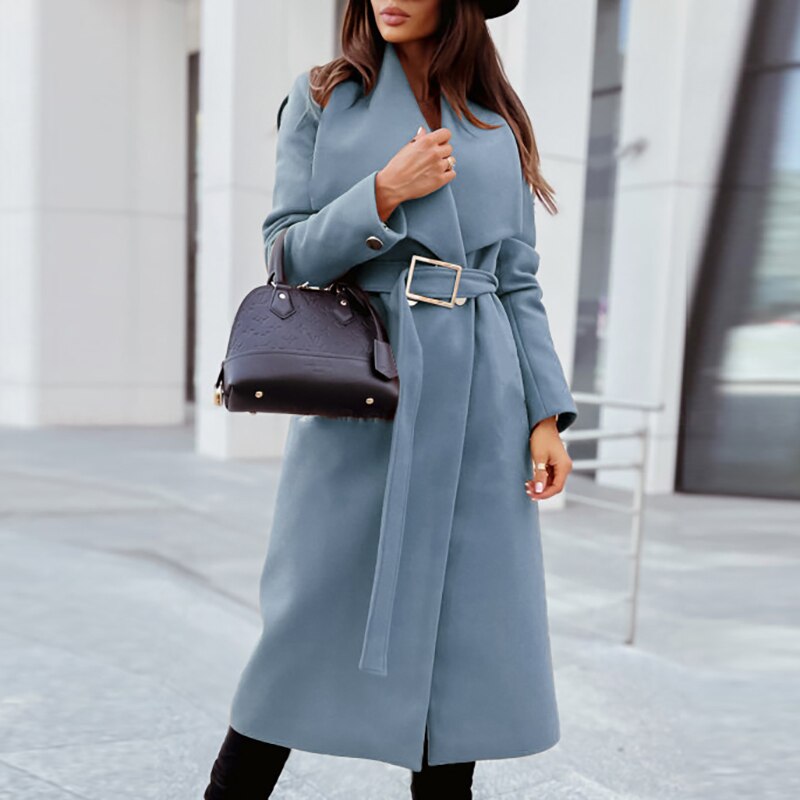 W&W Mode | Eleganter Wollmantel für Frauen
