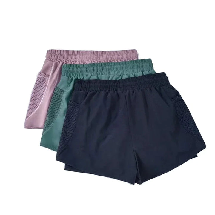 W&W Mode | Hoch Taillierte Sommer Sport Shorts Für Damen